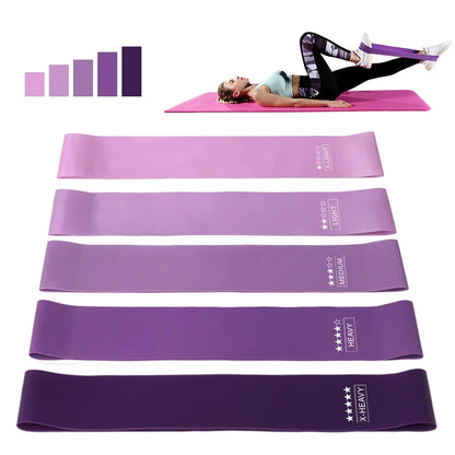Premium multi-level resistance bands for full-body workouts, fitness, yoga, Pilates, and strength training in the UK
