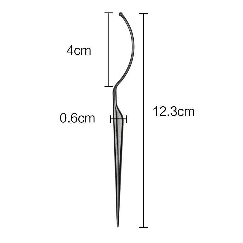 Elegant false eyelash display stand made of premium plastic with adjustable curvature for optimal lash presentation