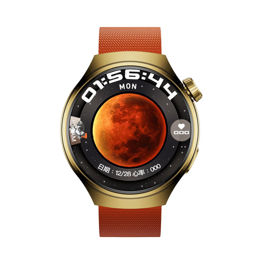 A premium Bluetooth smart watch with features for comprehensive health monitoring, including heart rate, blood pressure, and blood oxygen detection.