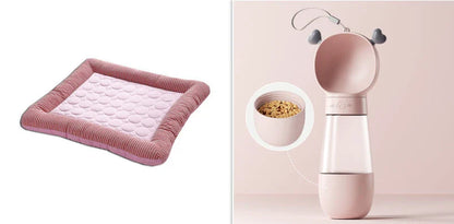 Cooling Dog Bed Mat: Comfortable and Breathable Pet Pad for Summer
