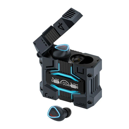 Premium wireless Bluetooth gaming headset with low latency, 120-hour battery life, and noise cancelling microphone
