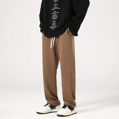 Premium loose-fit casual trousers in black, grey, and brown colours for everyday wear