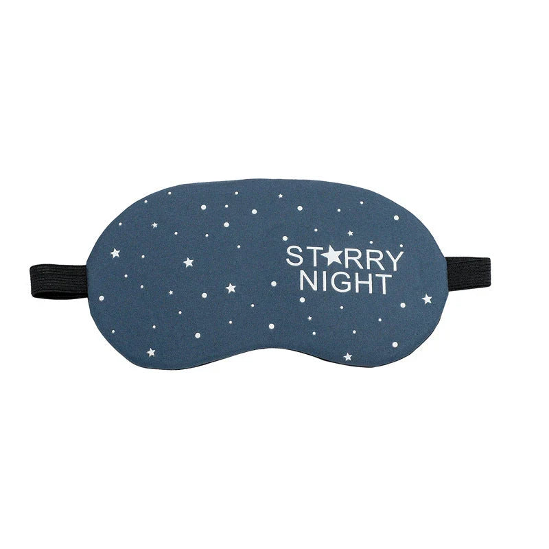 Premium cotton and silk sleep mask with adjustable strap for complete blackout and comfortable sleep