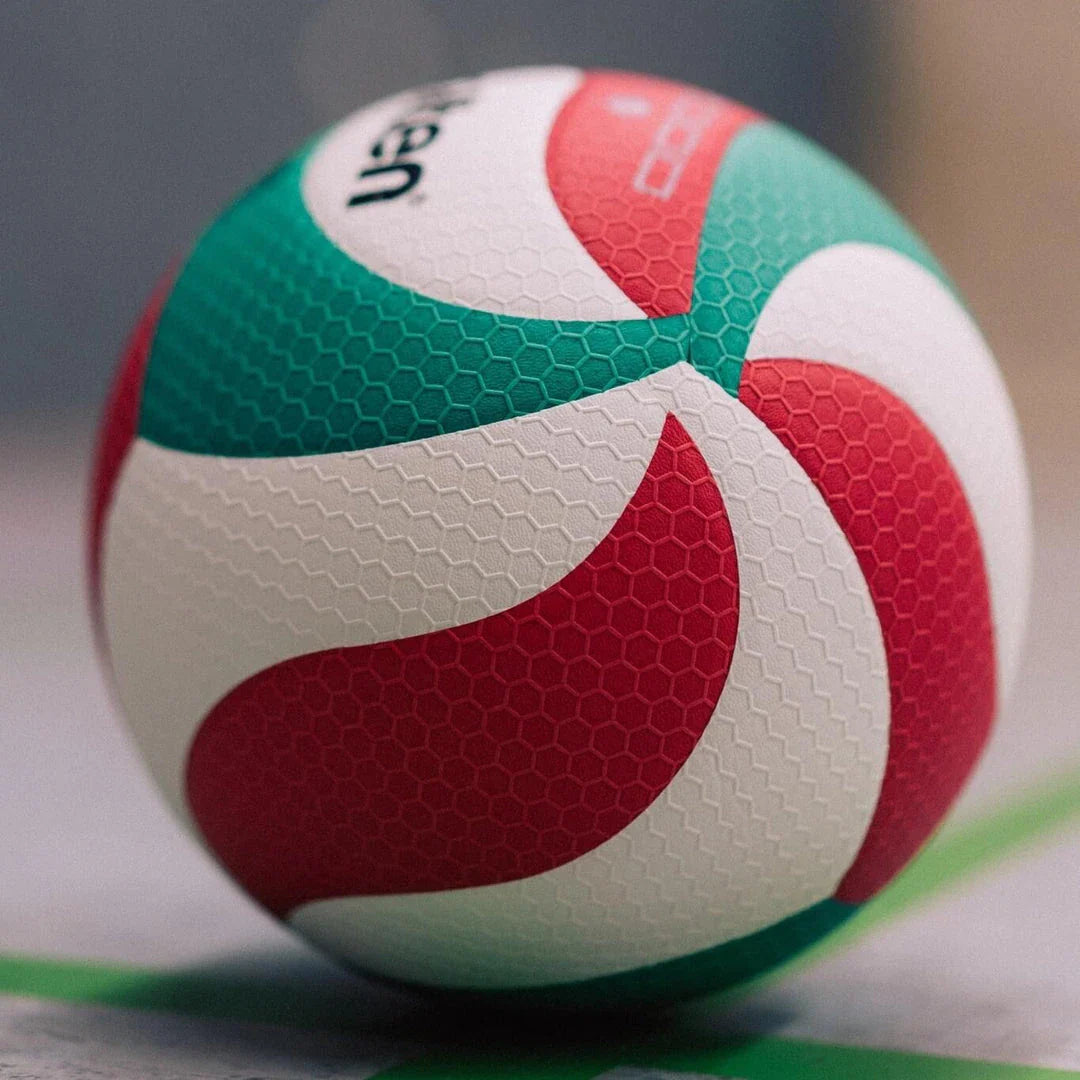 Premium official size 5 competition volleyball with FLISTATEC technology for enhanced aerodynamics and control