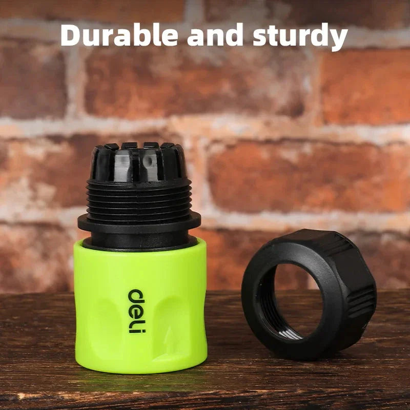 Premium Plastic Hose Quick Connector for effortless garden hose connections and repairs