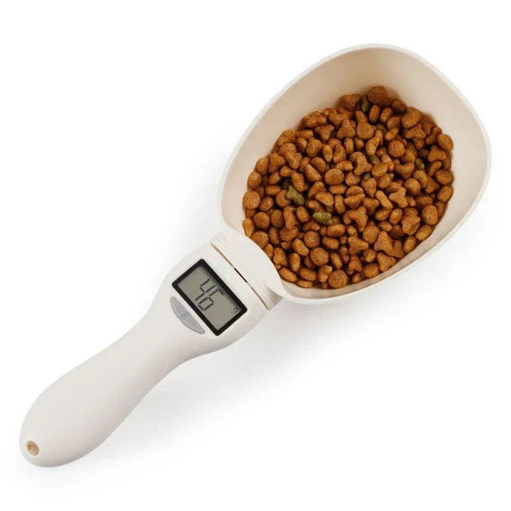 Premium Pet Food Measuring Scoop with Digital Display for Precise Portion Control and Easy Feeding