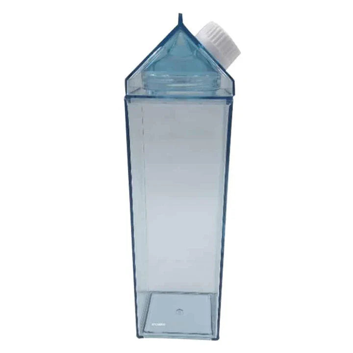 Premium transparent water bottle made with eco-friendly materials, featuring a crystal-clear design and durable construction for everyday hydration