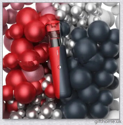 Autobot V Mini Handheld Vacuum Cleaner with powerful 4200Pa suction, flip-cover for easy dust removal, and compact, ergonomic design