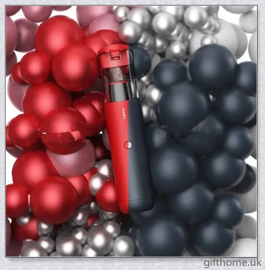 Autobot V Mini Handheld Vacuum Cleaner with powerful 4200Pa suction, flip-cover for easy dust removal, and compact, ergonomic design