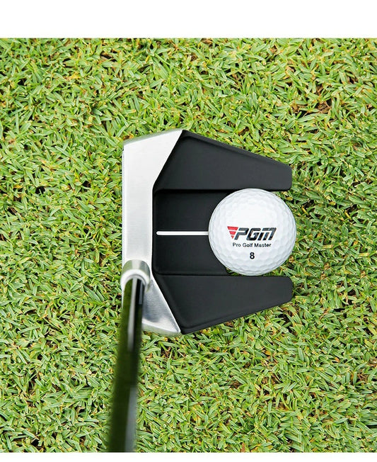 Premium golf putter with low centre of gravity for stable, consistent putting on the green