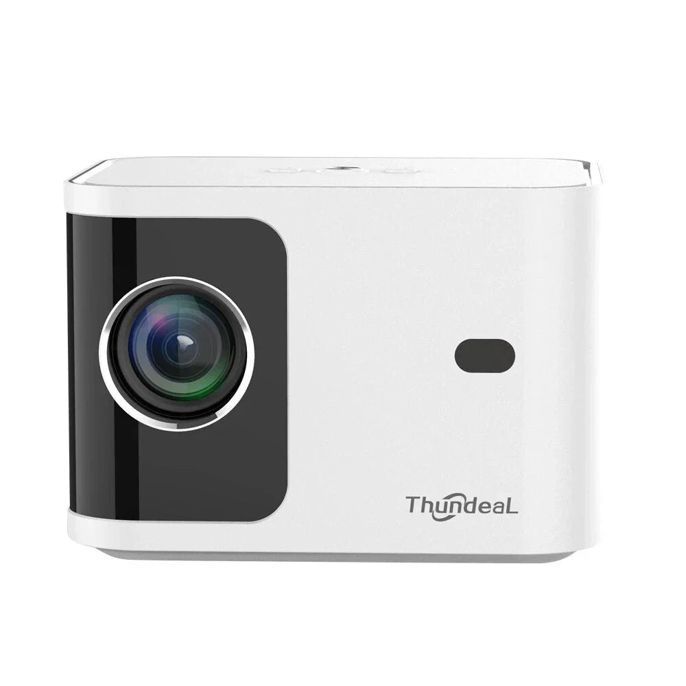 High-Definition 1080P 4K Video Portable Projector with 5G Wi-Fi and Android OS for Immersive Home Entertainment