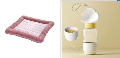 Cooling Dog Bed Mat: Comfortable and Breathable Pet Pad for Summer