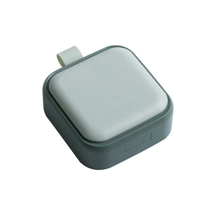 Compact 4-Grid Nordic Pill Box - Stylish and Practical Medication Organiser with Separate Compartments
