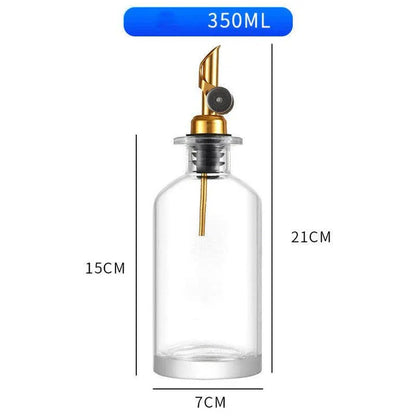 Premium glass spice jar with self-sealing lid, available in silver colour and various capacity and quantity options