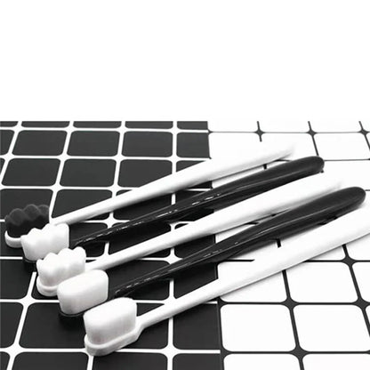 Premium soft-bristle toothbrush with multiple design options for gentle dental cleaning