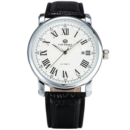 Premium mechanical wristwatch with a sleek, classic British design and durable construction