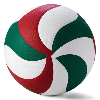 Premium official size 5 competition volleyball with FLISTATEC technology for enhanced aerodynamics and control