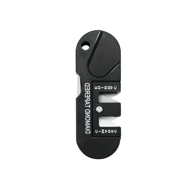Premium Pocket Whetstone Sharpener with 3-in-1 sharpening functionality for outdoor gear maintenance