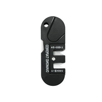 Premium Pocket Whetstone Sharpener with 3-in-1 sharpening functionality for outdoor gear maintenance
