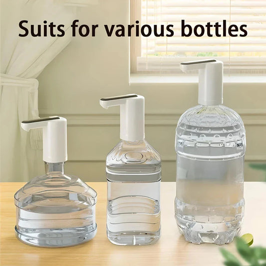 Compact and efficient automatic water dispenser with dual pumps, perfect for hydration at home, office, or outdoor activities