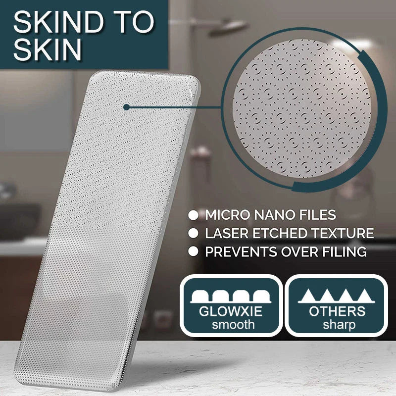 Premium Nano-Glass Foot File for Removing Dead Skin and Calluses, Leaving Feet Smooth and Rejuvenated