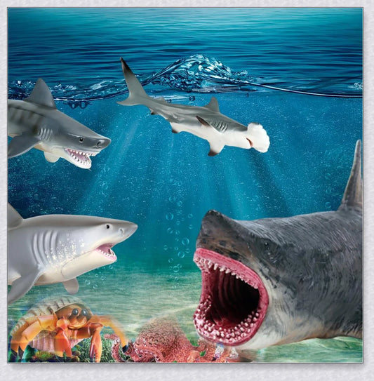 Lovable and Lifelike Baby Shark Plush Toy in Small and Big Sizes - Realistic Shark Design for Kids' Parties and Home Decor