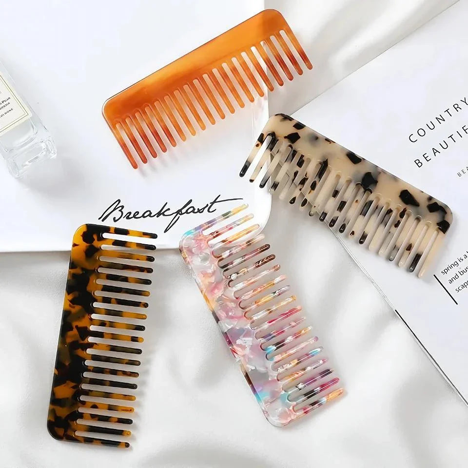 Premium Kids Anti-static Hair Massage Comb in Coffee Colour for Smooth, Frizz-Free Styling