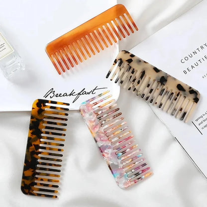 Premium Kids Anti-static Hair Massage Comb in Coffee Colour for Smooth, Frizz-Free Styling
