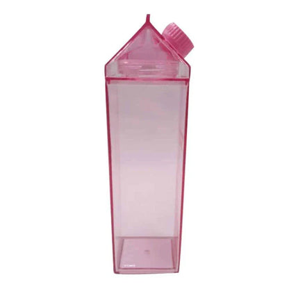 Premium transparent water bottle made with eco-friendly materials, featuring a crystal-clear design and durable construction for everyday hydration