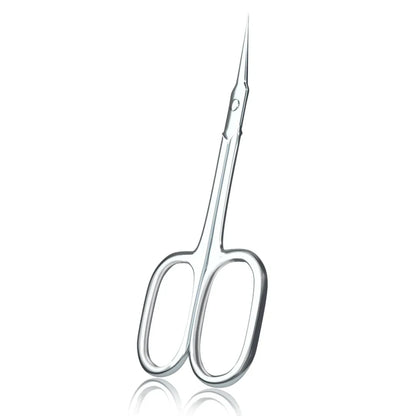 Precision Cuticle Scissors with polished blades and comfortable grip for professional-quality nail care