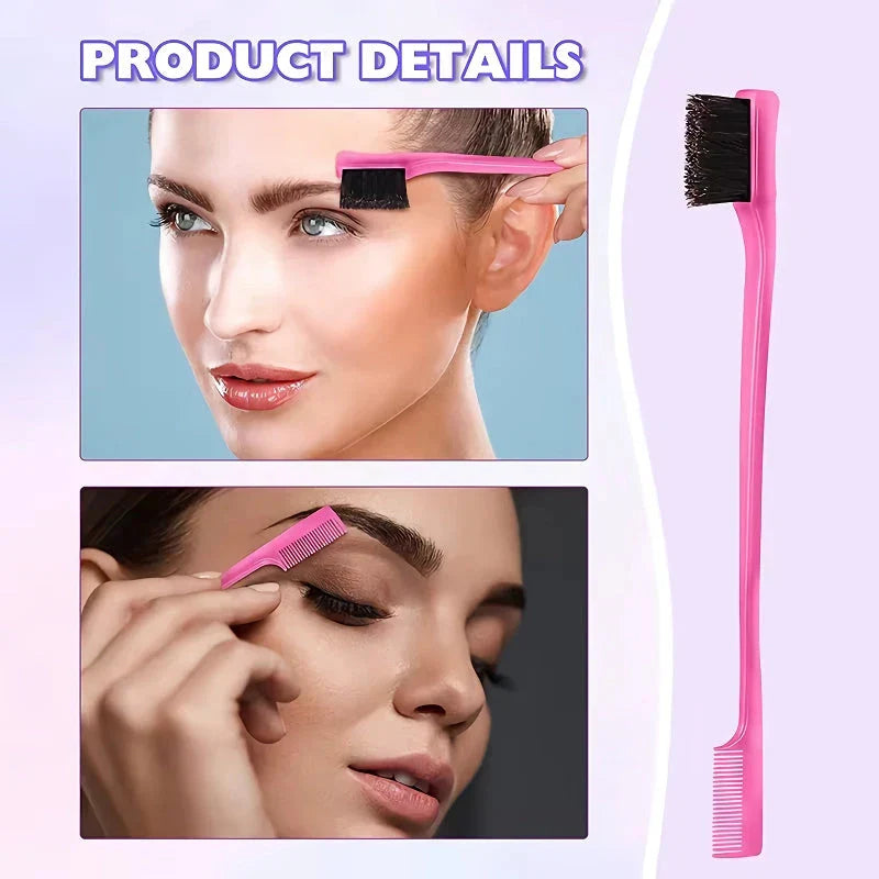 Premium 8-Piece Professional Hair Styling Comb Set with Salon Teasing Brush, Triple Teasing Comb, Rat Tail Comb, and Duckbill Hair Clips
