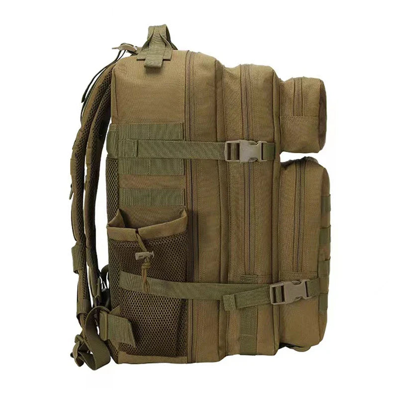 Premium Oxford Waterproof Backpack for Men with Large 45-Litre Capacity, Durable Construction, and Multiple Compartments