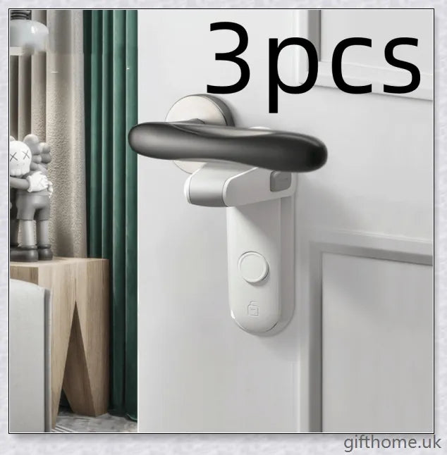 Premium anti-pet door lock for children's safety, with sleek design and durable construction