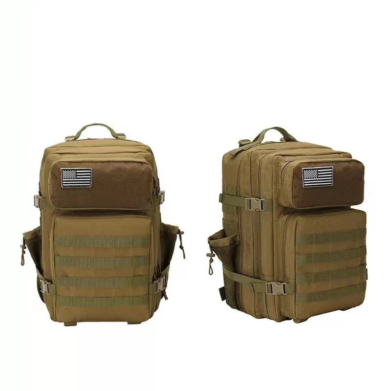 Premium Oxford Waterproof Backpack for Men with Large 45-Litre Capacity, Durable Construction, and Multiple Compartments