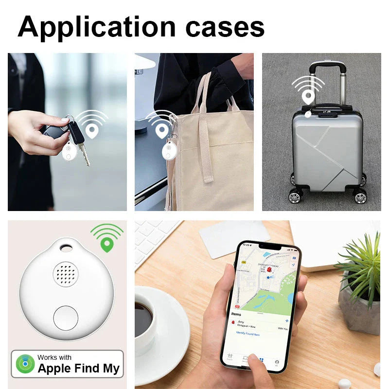 Premium Mini Bluetooth GPS Tracker for iOS Devices - Compact, Durable, and Reliable Anti-Loss Companion
