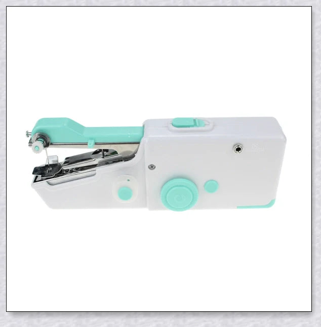 Compact, lightweight, and portable handheld sewing machine with various colour options