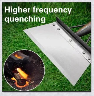Premium stainless steel multifunctional cleaning shovel with adjustable ergonomic handle for efficient weed removal and versatile cleaning tasks