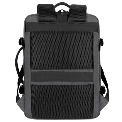Premium Expandable Travel Backpack with USB Charging Port and Waterproof Oxford Fabric