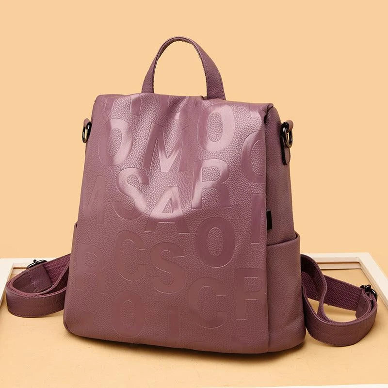 Stylish and spacious British women's backpack with premium materials and multiple compartments for everyday use