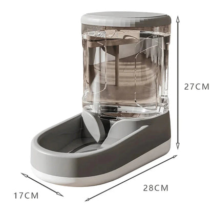 Large 3.8L Capacity Automatic Pet Food Dispenser for Dogs and Cats in Blue