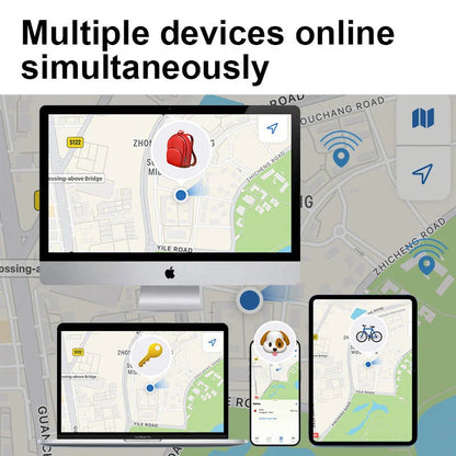 Premium Mini Bluetooth GPS Tracker for iOS Devices - Compact, Durable, and Reliable Anti-Loss Companion