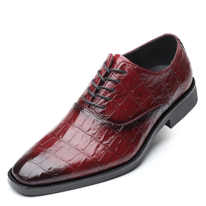 Premium British-made casual leather shoes in various colours, designed for plus-size men