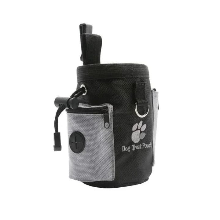 Premium Outdoor Dog Training Treat Bag with Adjustable Waist Strap and Durable Nylon Construction