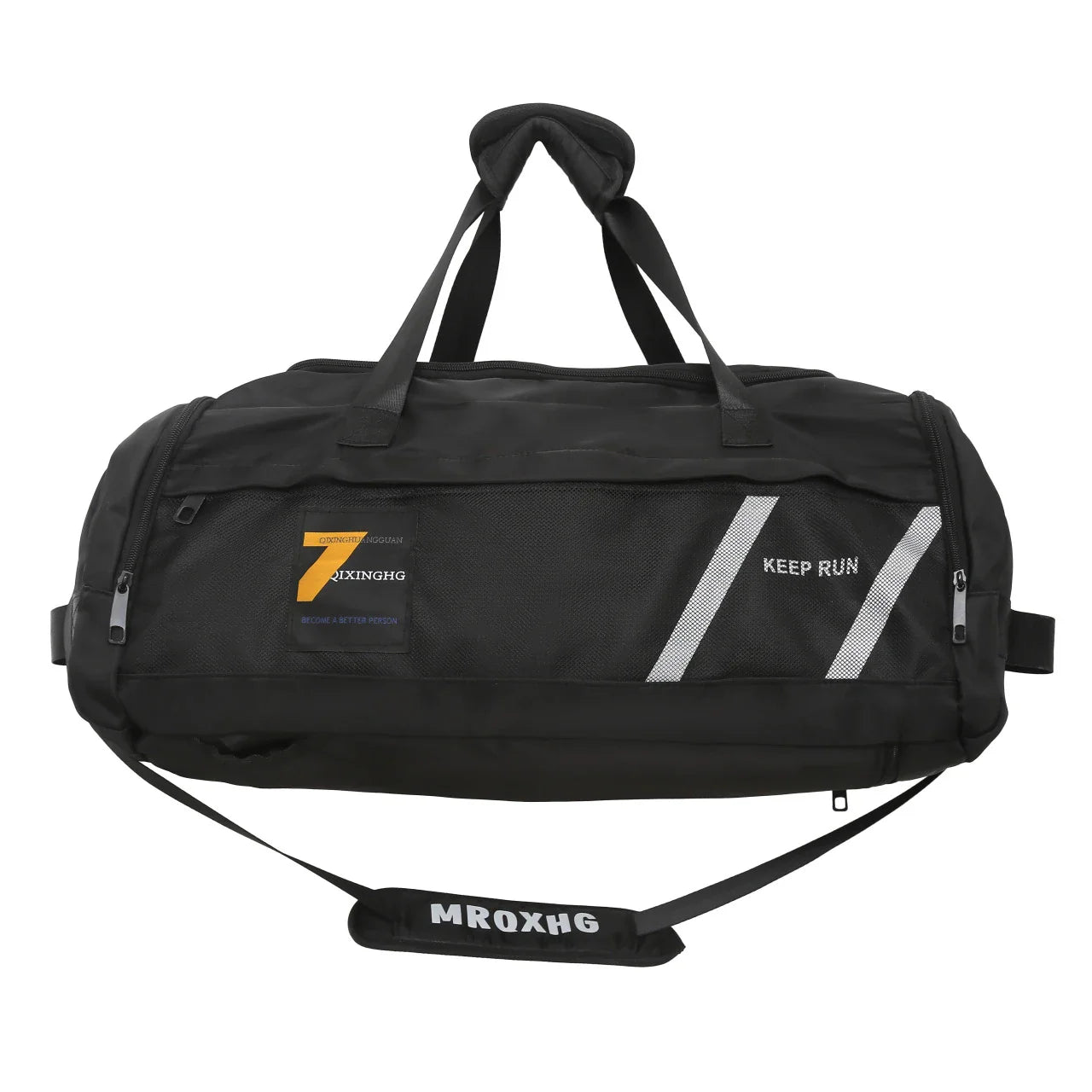 Premium Oxford cloth college backpack with spacious 36-55L capacity, water-resistant and breathable design, suitable for British university students