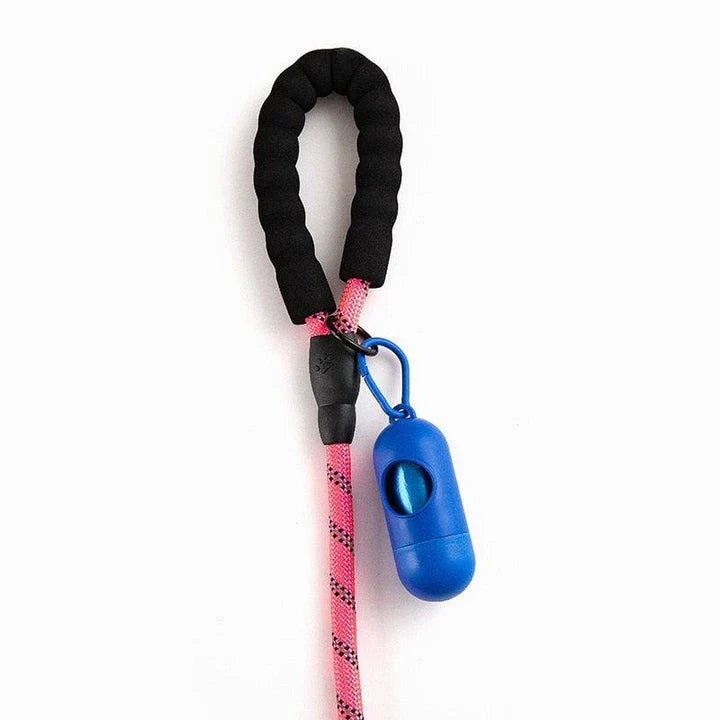 Colourful and durable nylon dog lead in various bright colours, suitable for all dog breeds