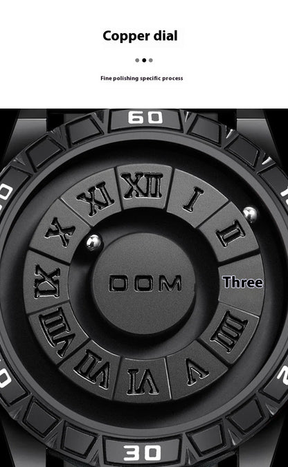 A sophisticated magnetic suspension waterproof watch with a sleek and personalised design