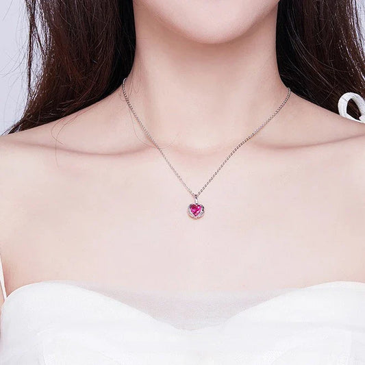 Elegant sterling silver necklace with a timeless design, perfect for adding a touch of British sophistication to any outfit.