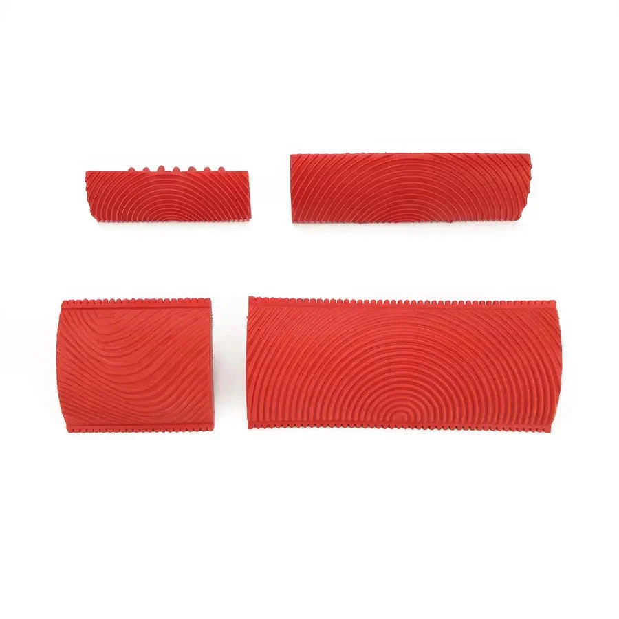 Trendha Wood Grain Effect Roller Set - Achieve a professional-looking wood grain finish on walls, furniture, and more