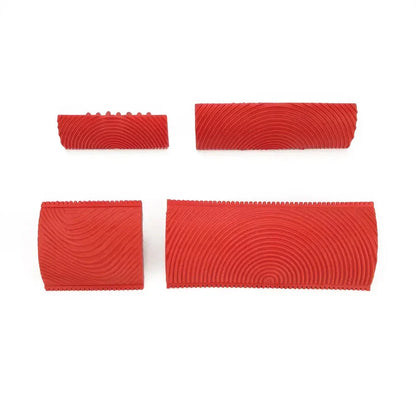 Trendha Wood Grain Effect Roller Set - Achieve a professional-looking wood grain finish on walls, furniture, and more