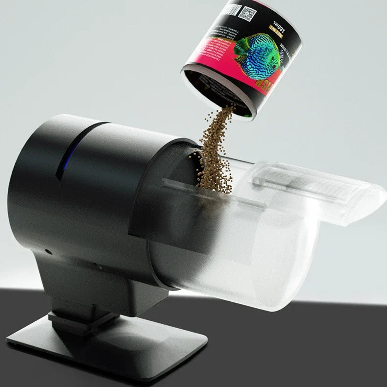 Intelligent Automatic Fish Feeder for Aquariums - Premium Aquarium Accessory with Cutting-Edge Technology